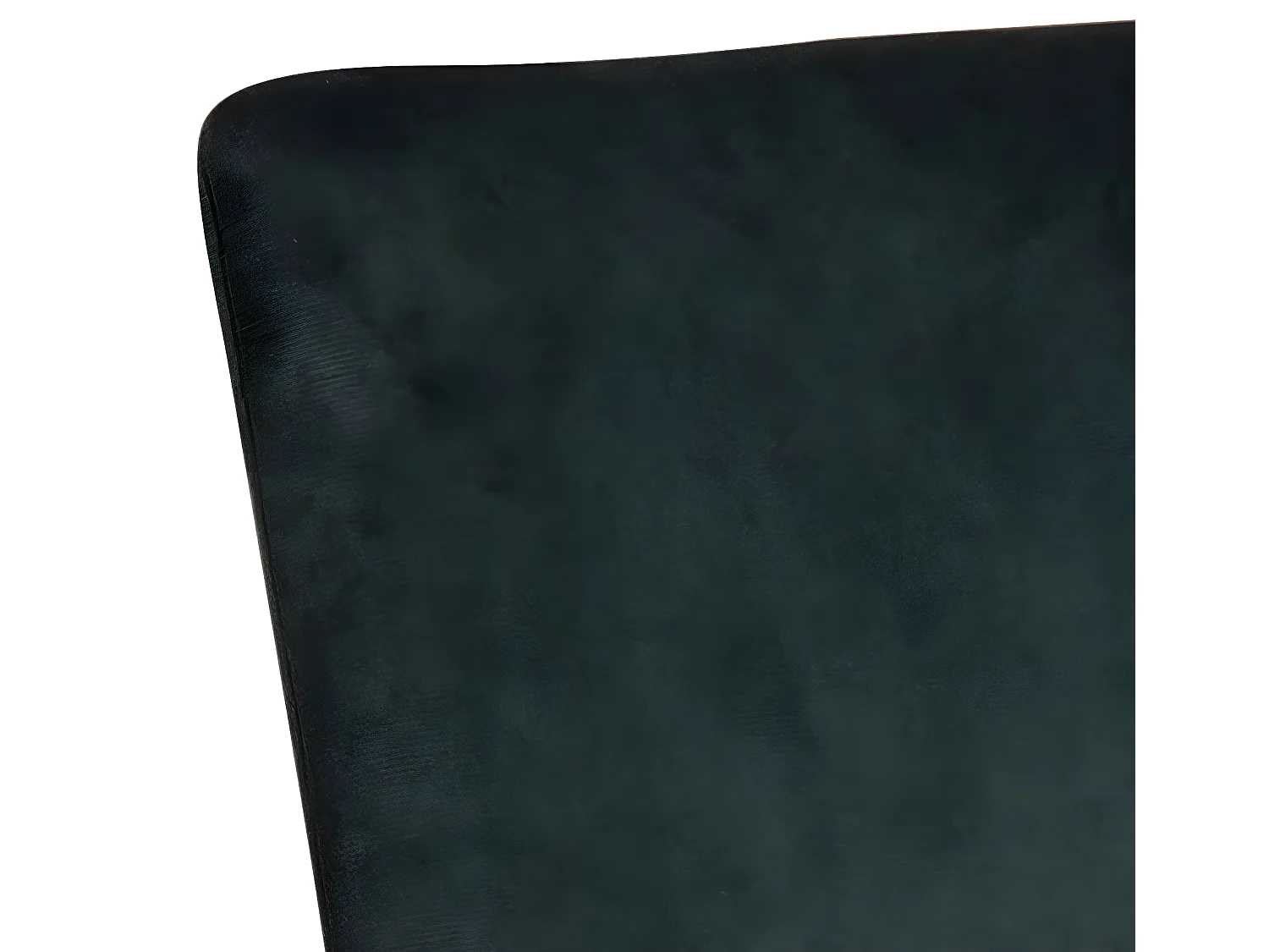 Demina Esszimmerstuhl dunkelgrün, schwarz.