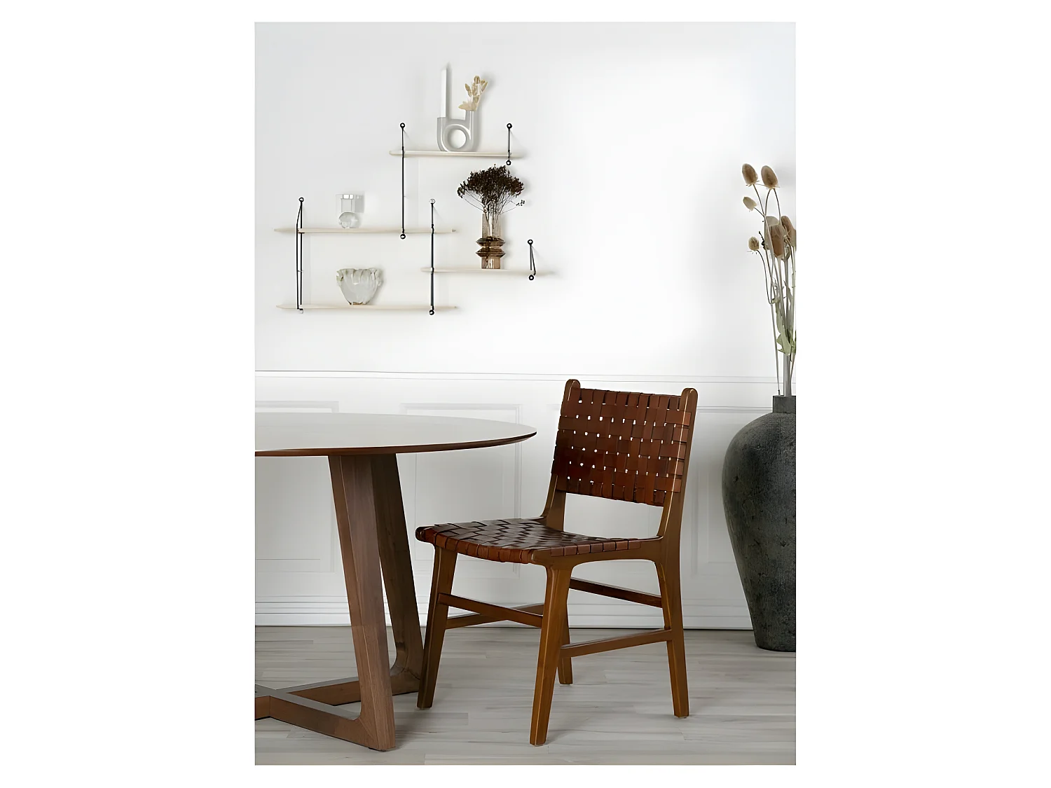 Perugia Esszimmerstuhl braun.