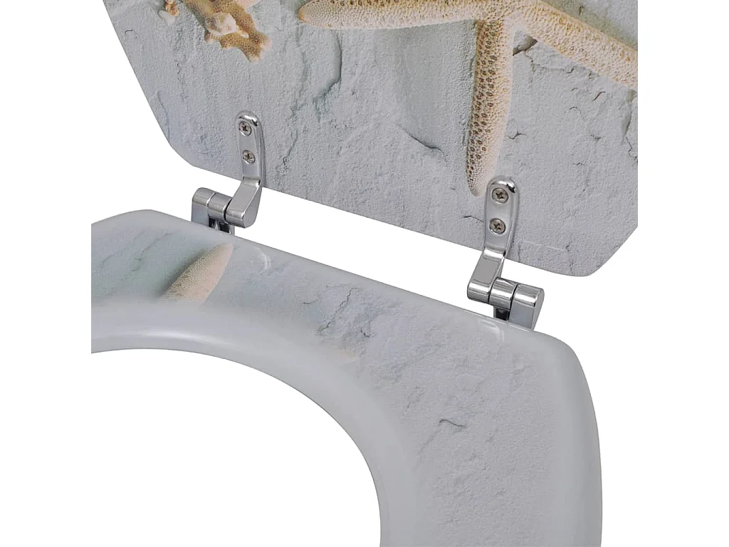 Lot de deux sièges effet bois 43.7 x 37.8 x 43.7 cm 02_0002948