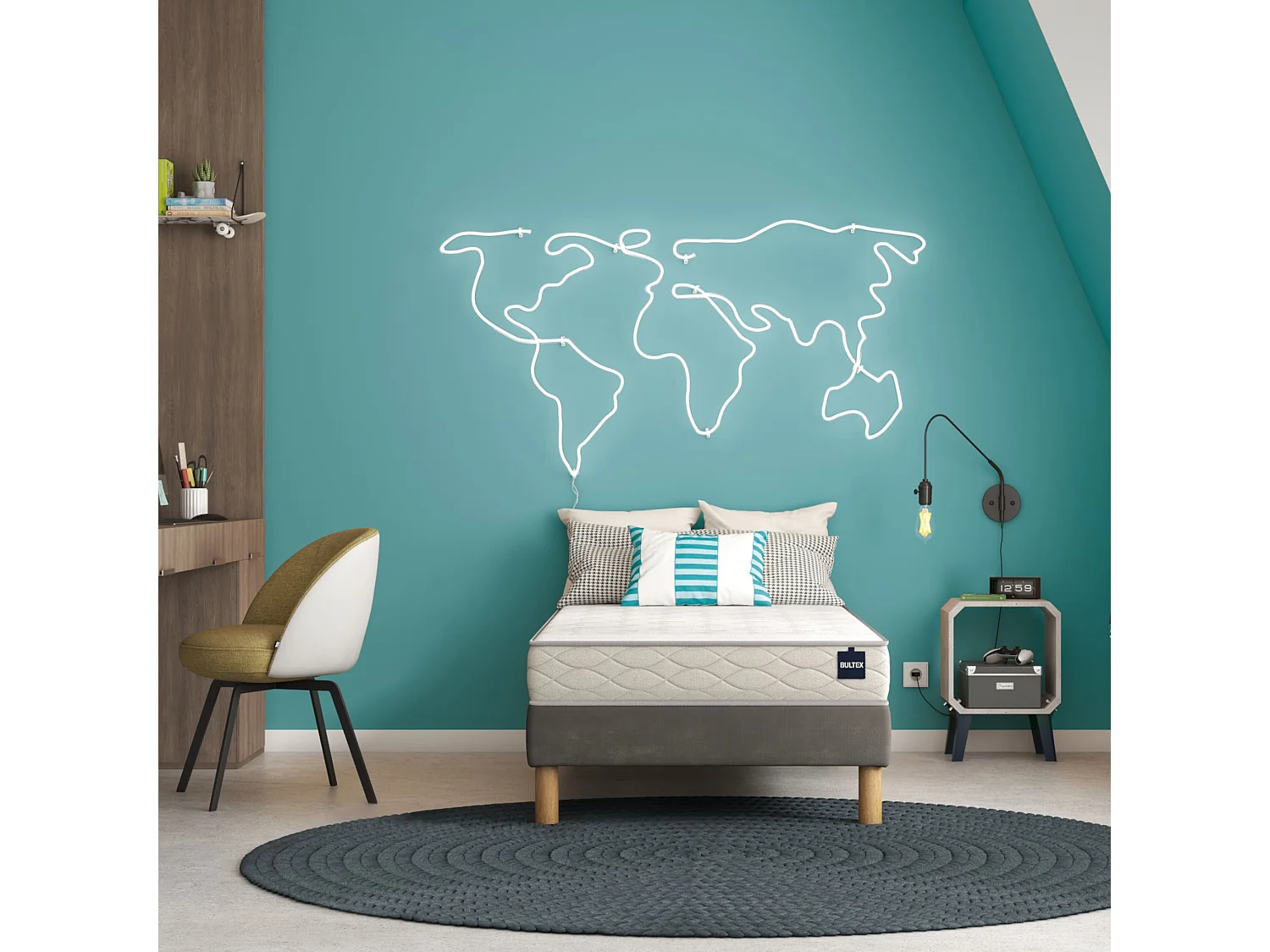 Matelas junior Bultex primo Fair 2 90x190