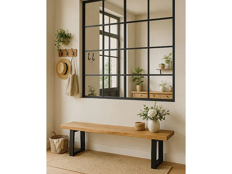 DEMPO - Banc en bois massif de suar