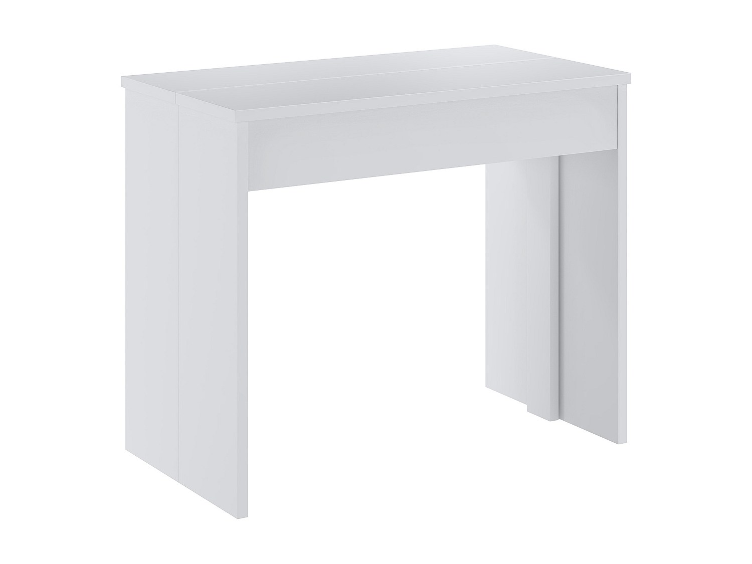 Ausziehbarer Konsolentisch für 12 Personen - 6 Verlängerungen - Weiß - ONEG günstig online kaufen