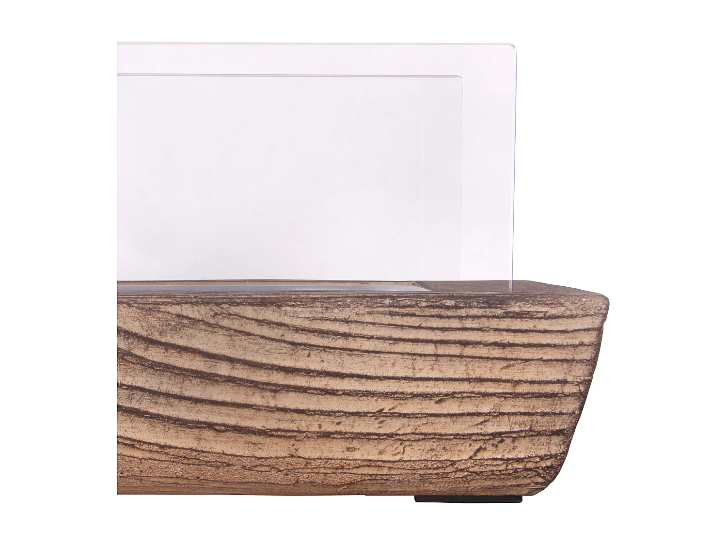 Chimenea de etanol roble 33x16x18 cm HOMCOM