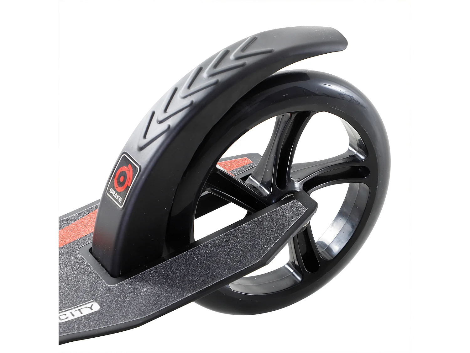Patinete plegable negro 92.5x37.5x101.5 cm HOMCOM