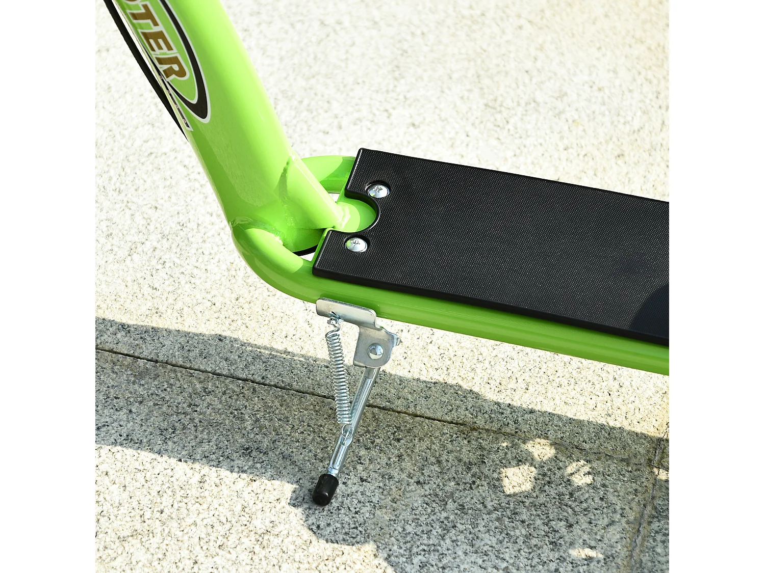 Patinete para niños verde 117x52x85 cm HOMCOM