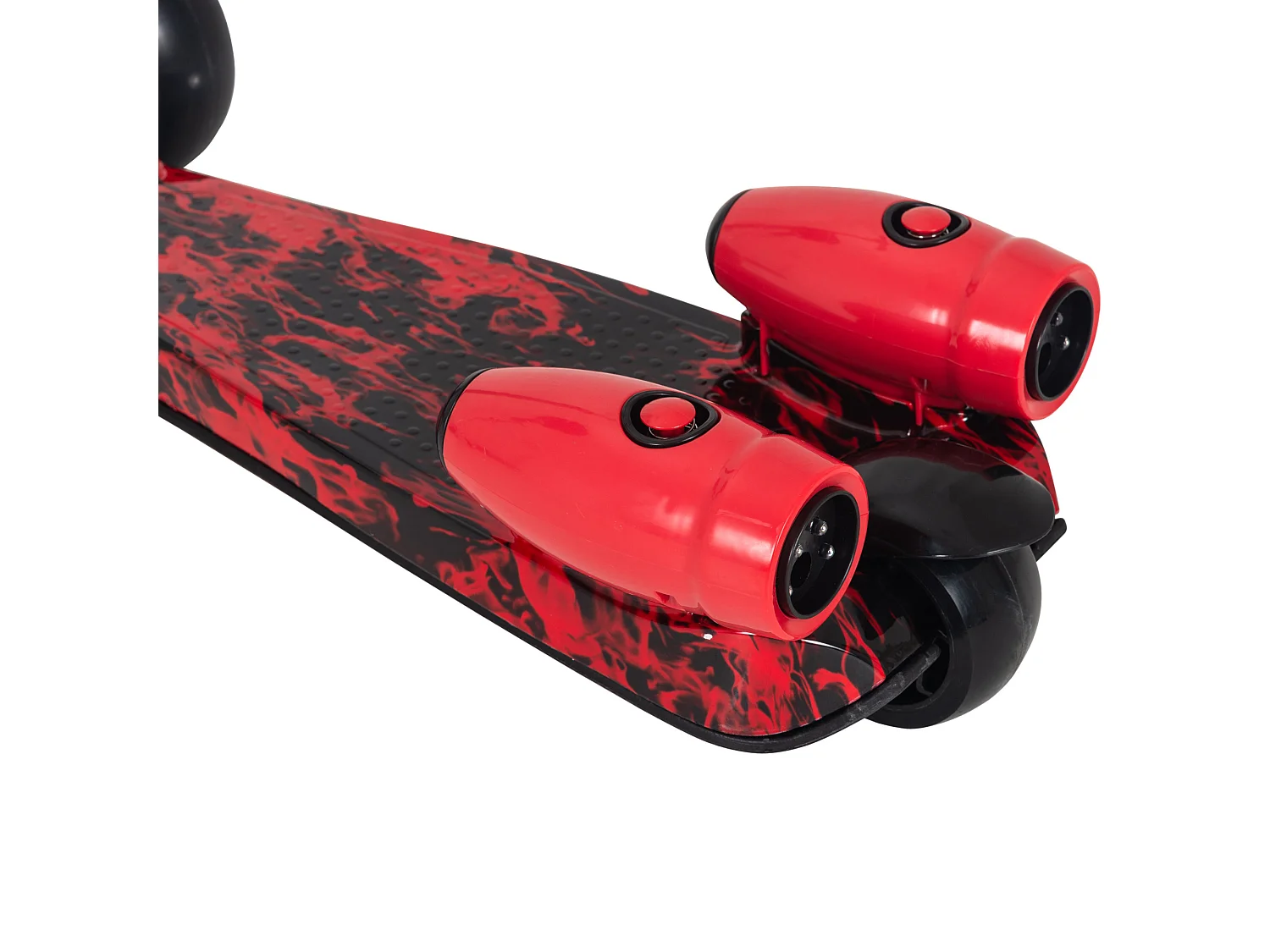 Patinete eléctrico rojo 62x26x81 cm HOMCOM