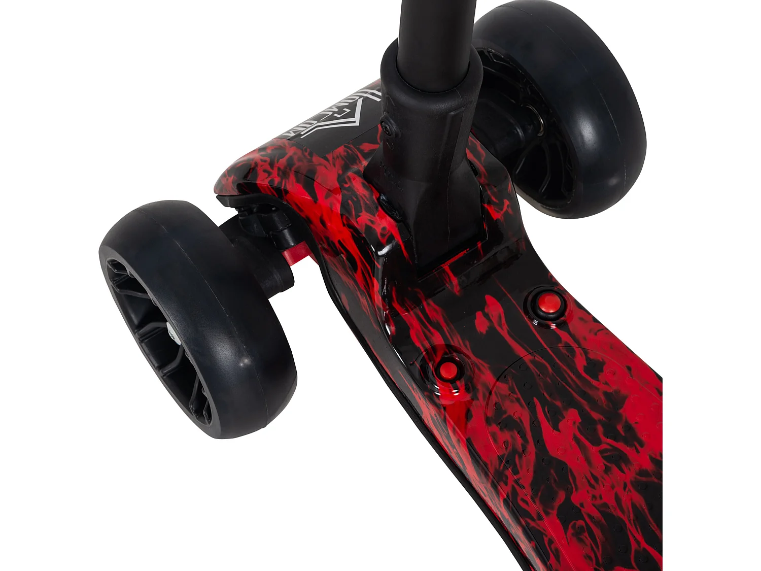 Patinete eléctrico rojo 62x26x81 cm HOMCOM