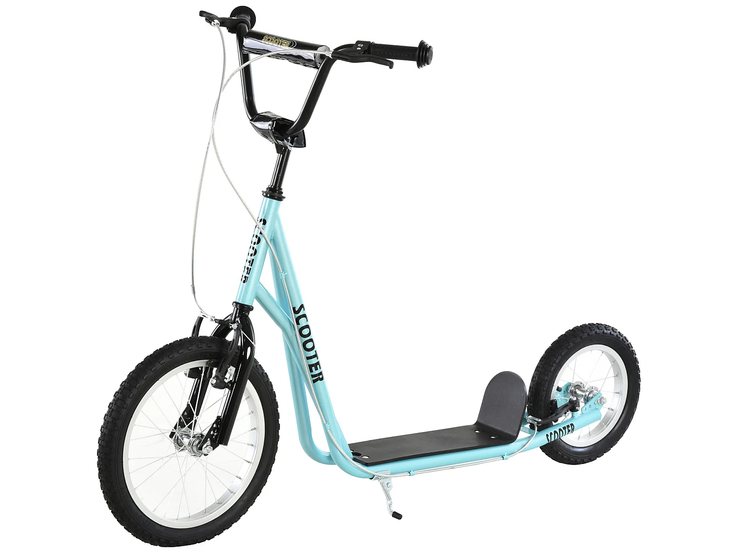 Patinete para niños azul 135x58x94 cm HOMCOM