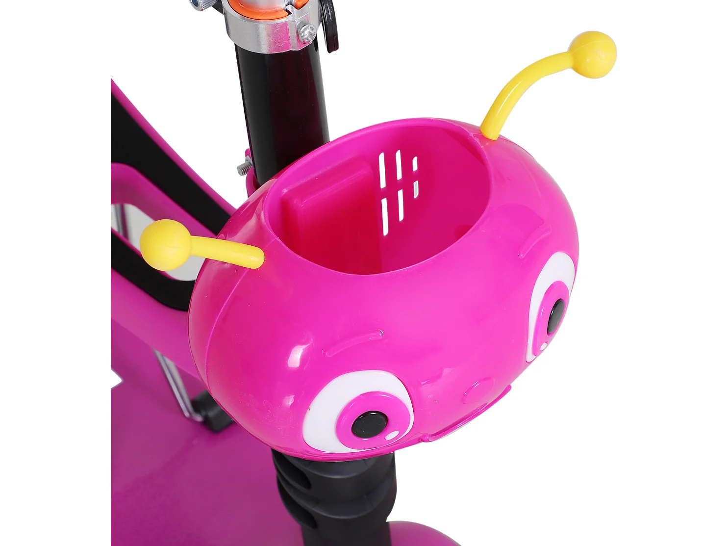 Patinete para niños rosa 62x25x72,5cm HOMCOM