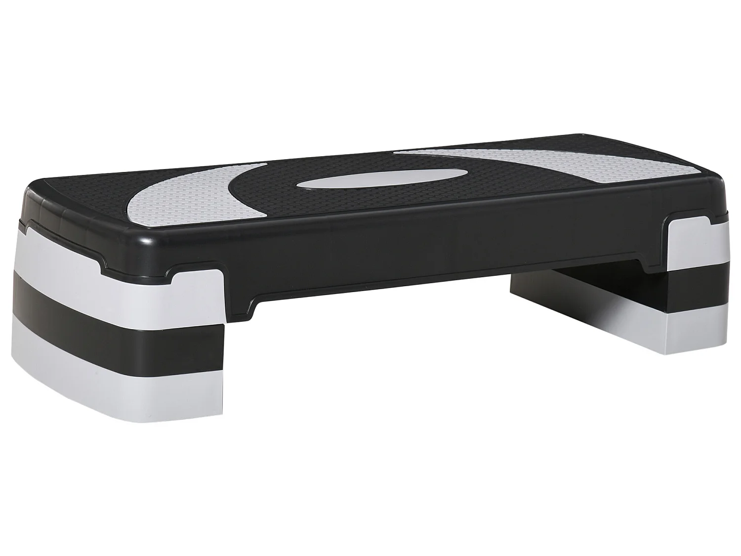 Step fitness negro 80x31x20 cm HOMCOM