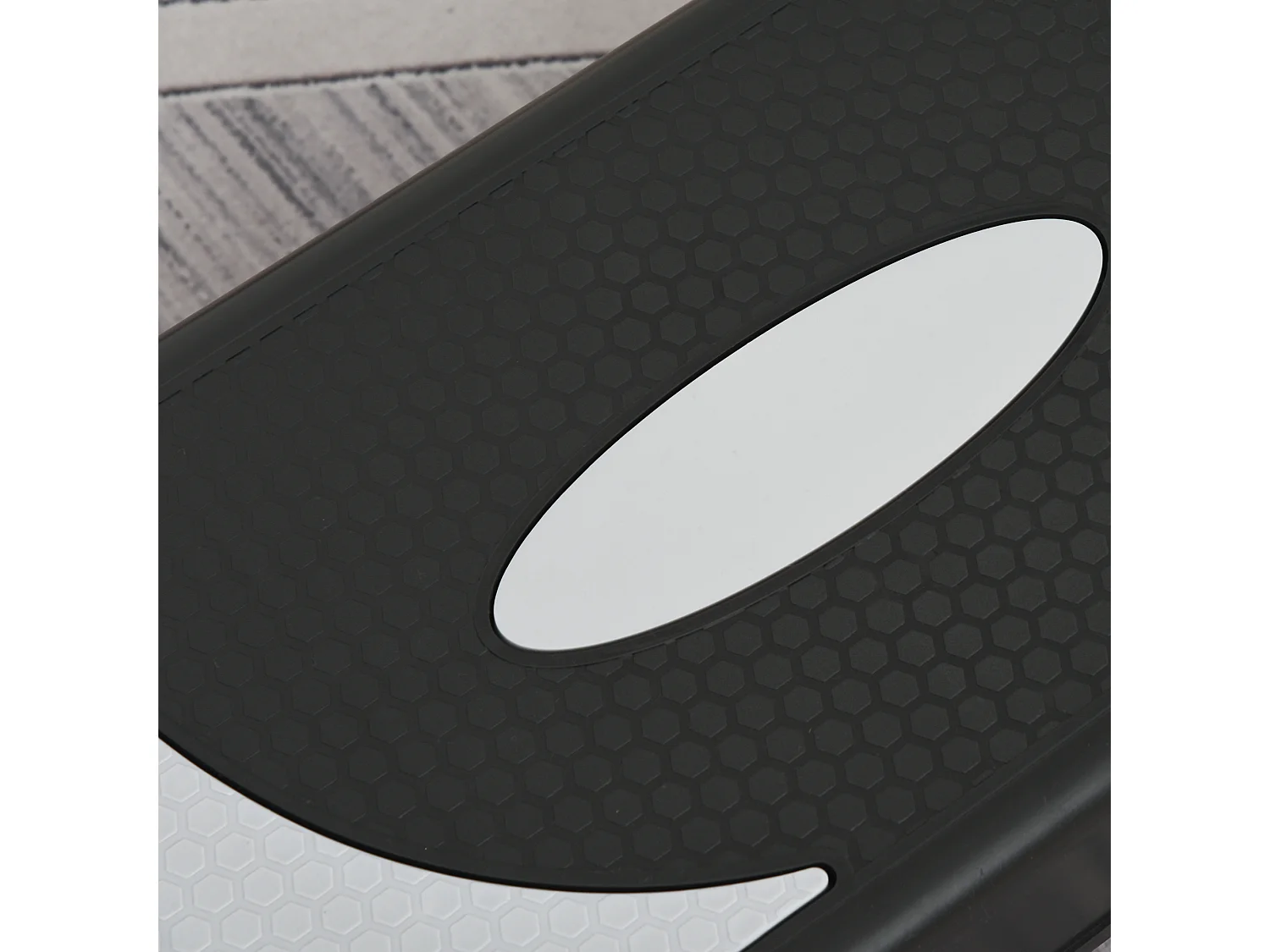 Step fitness negro 80x31x20 cm HOMCOM