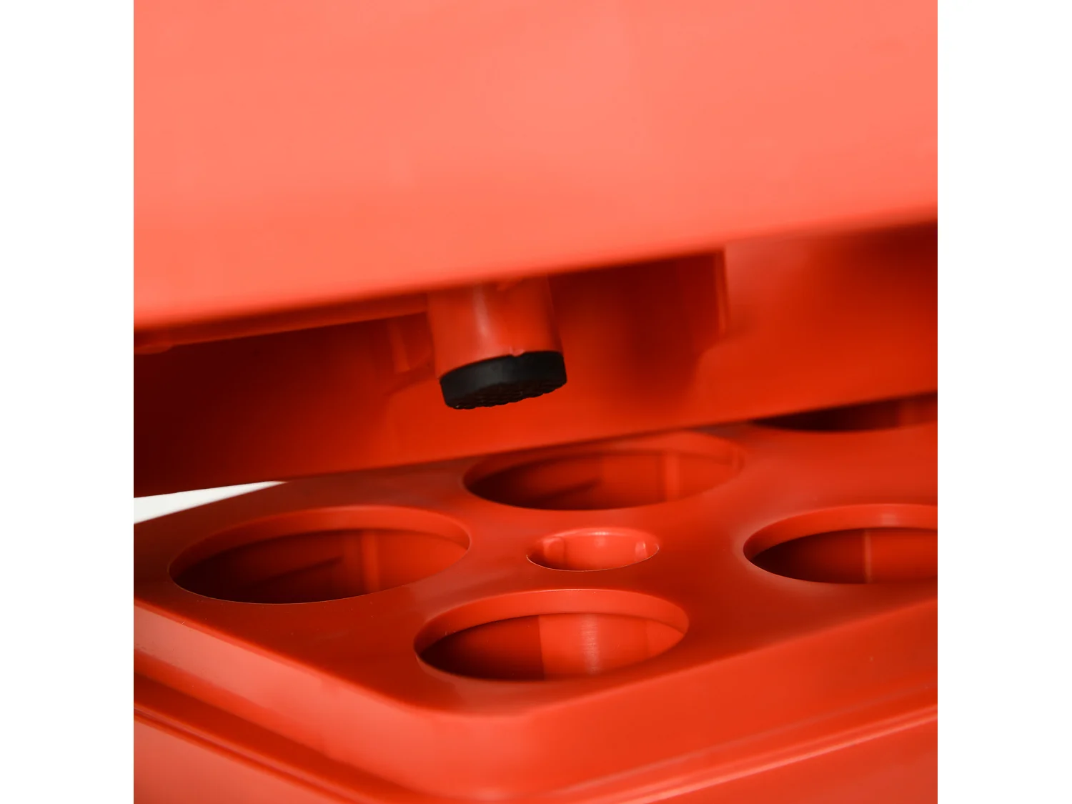 Step de aeróbic rojo 78x28x20 cm HOMCOM