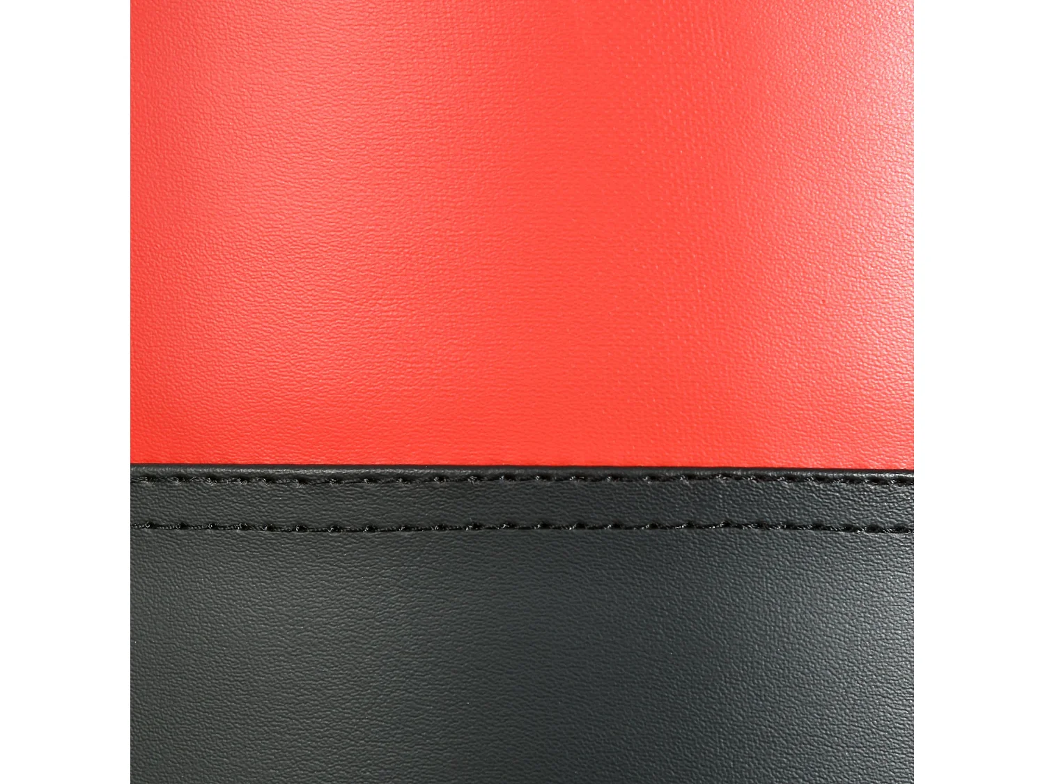 Saco de boxeo negro, rojo 60x60x180 cm HOMCOM