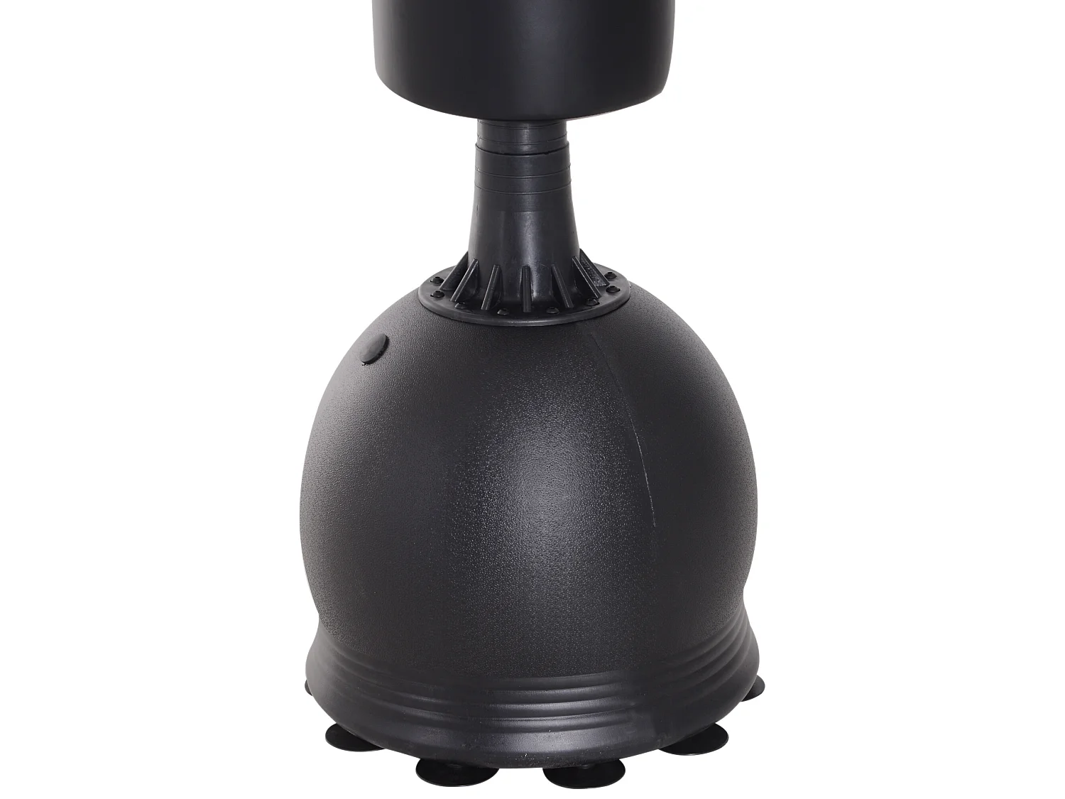 Saco de boxeo de pie negro 50x50x165cm HOMCOM