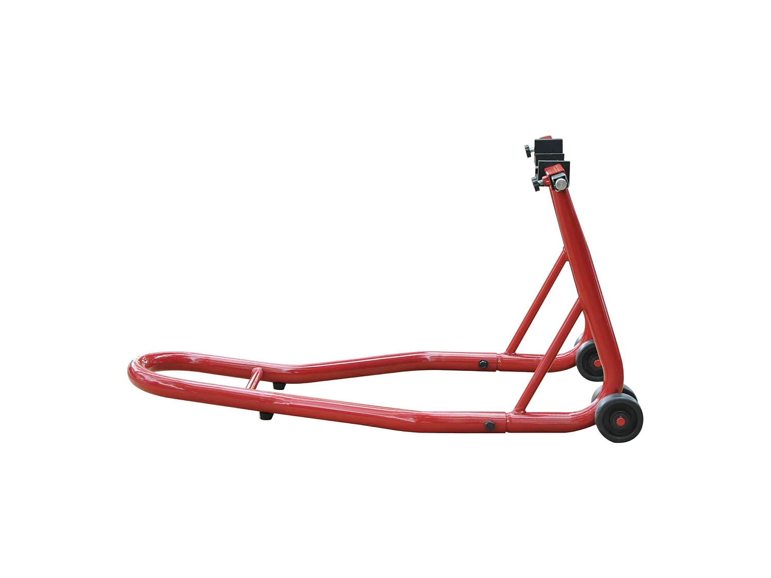 Caballete de moto rojo 80x50x40cm HOMCOM
