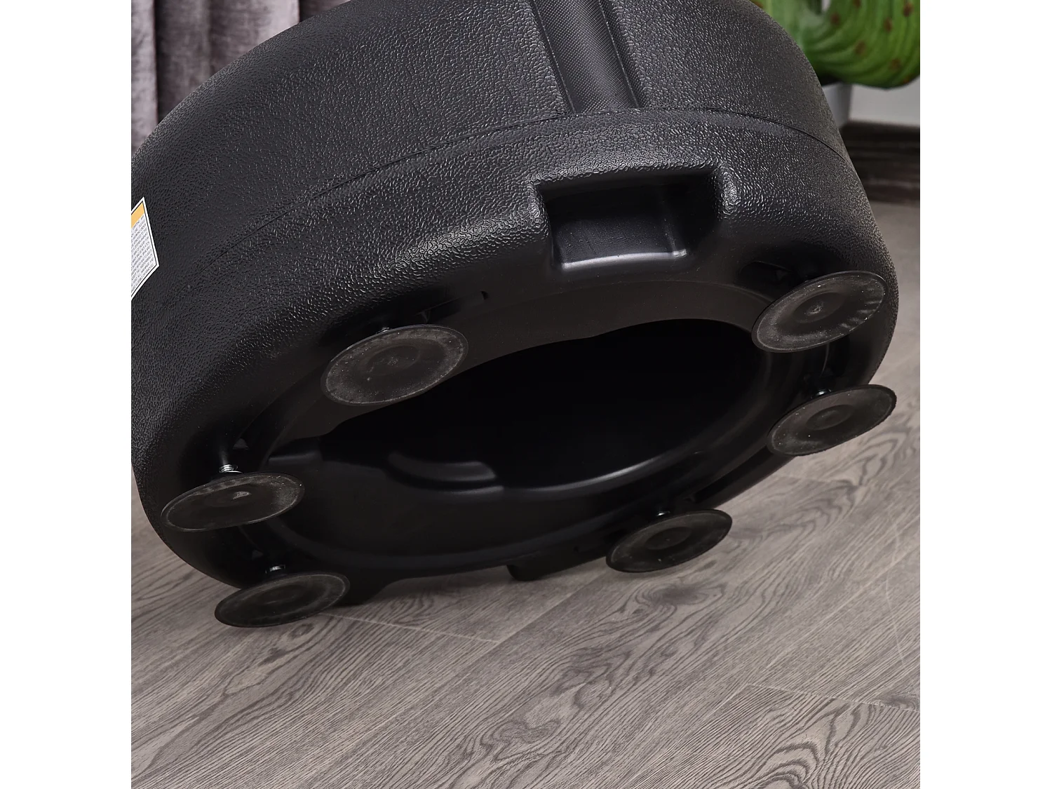 Saco de boxeo de pie rojo, negro ø48x154 cm HOMCOM