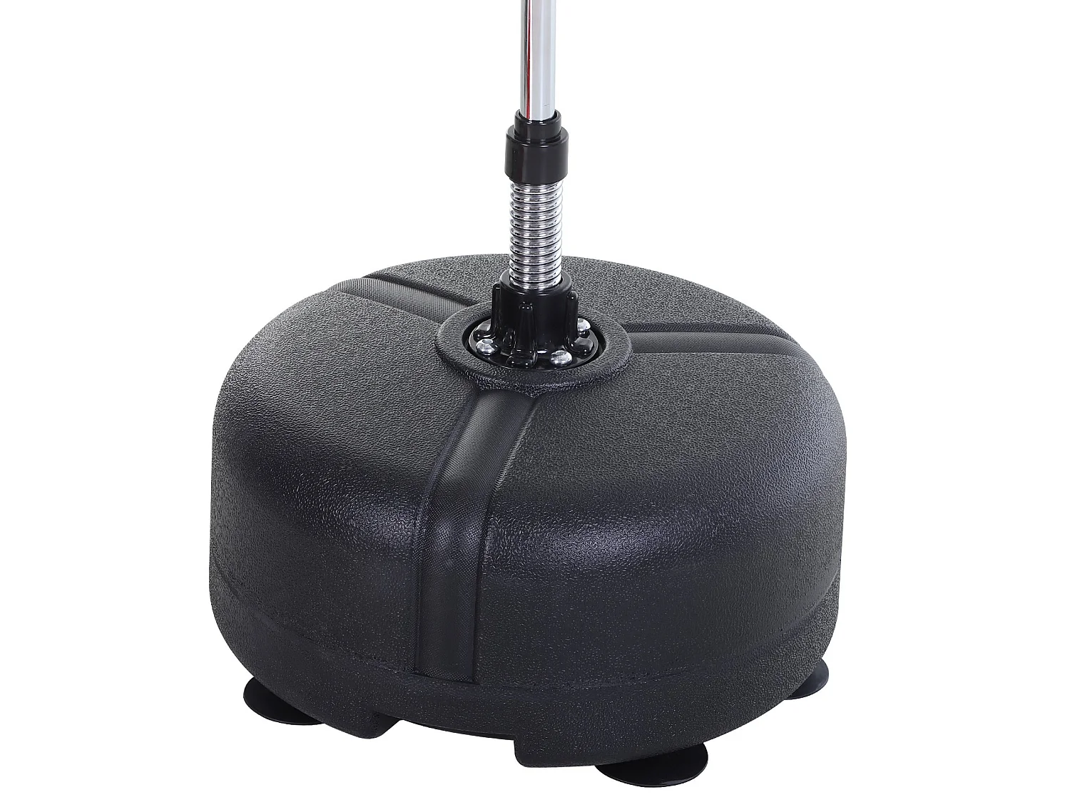 Saco de boxeo de pie negro ø48x154 cm HOMCOM