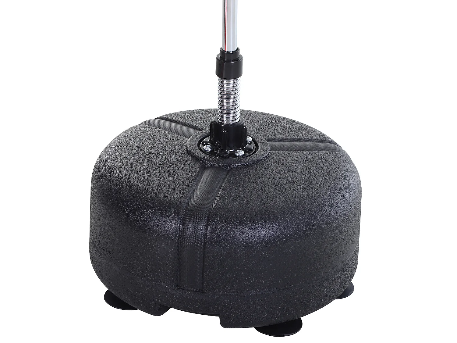 Saco de boxeo de pie negro ø48x154 cm HOMCOM