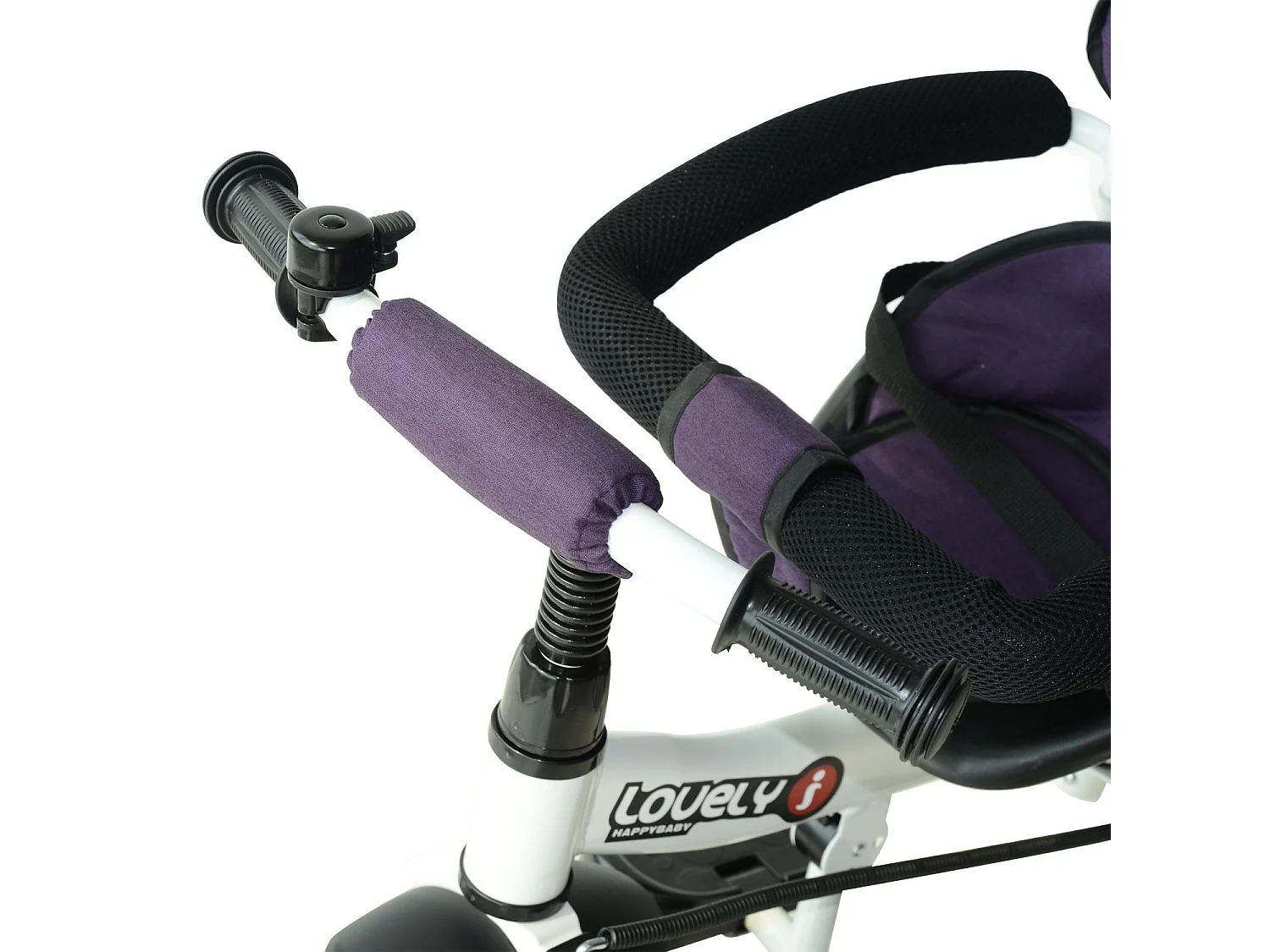 Triciclo para bebé morado 92x51x110 cm HOMCOM