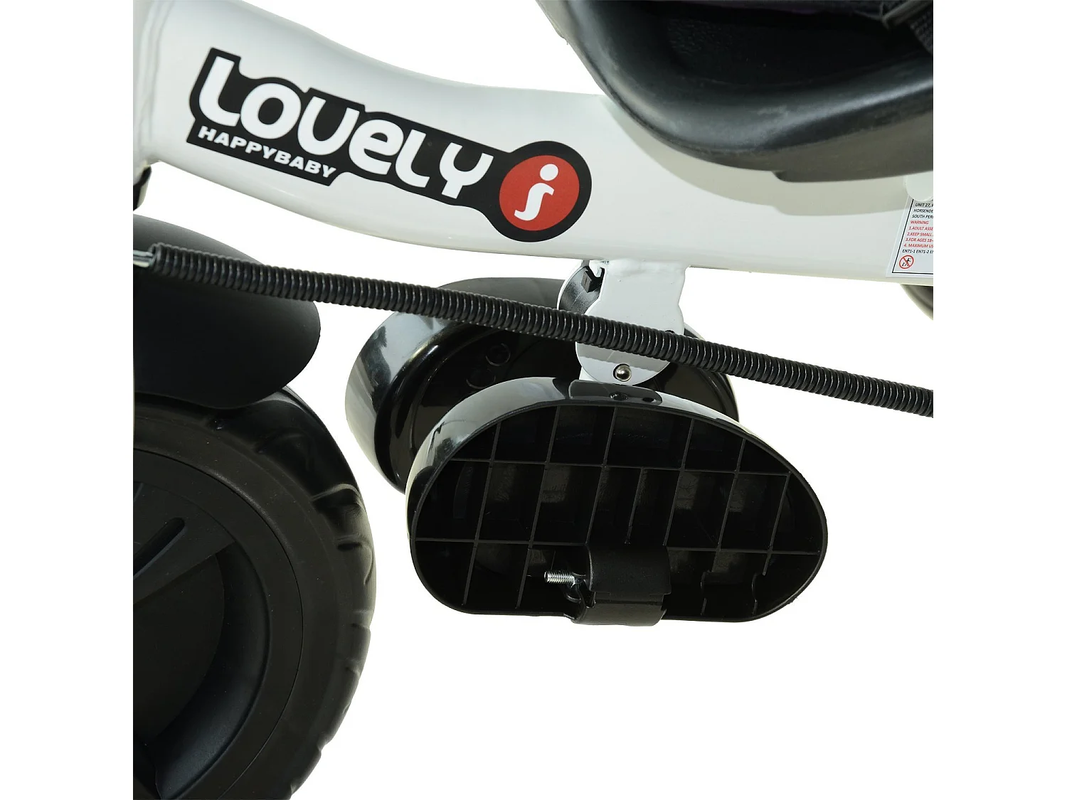 Triciclo para bebé morado 92x51x110 cm HOMCOM