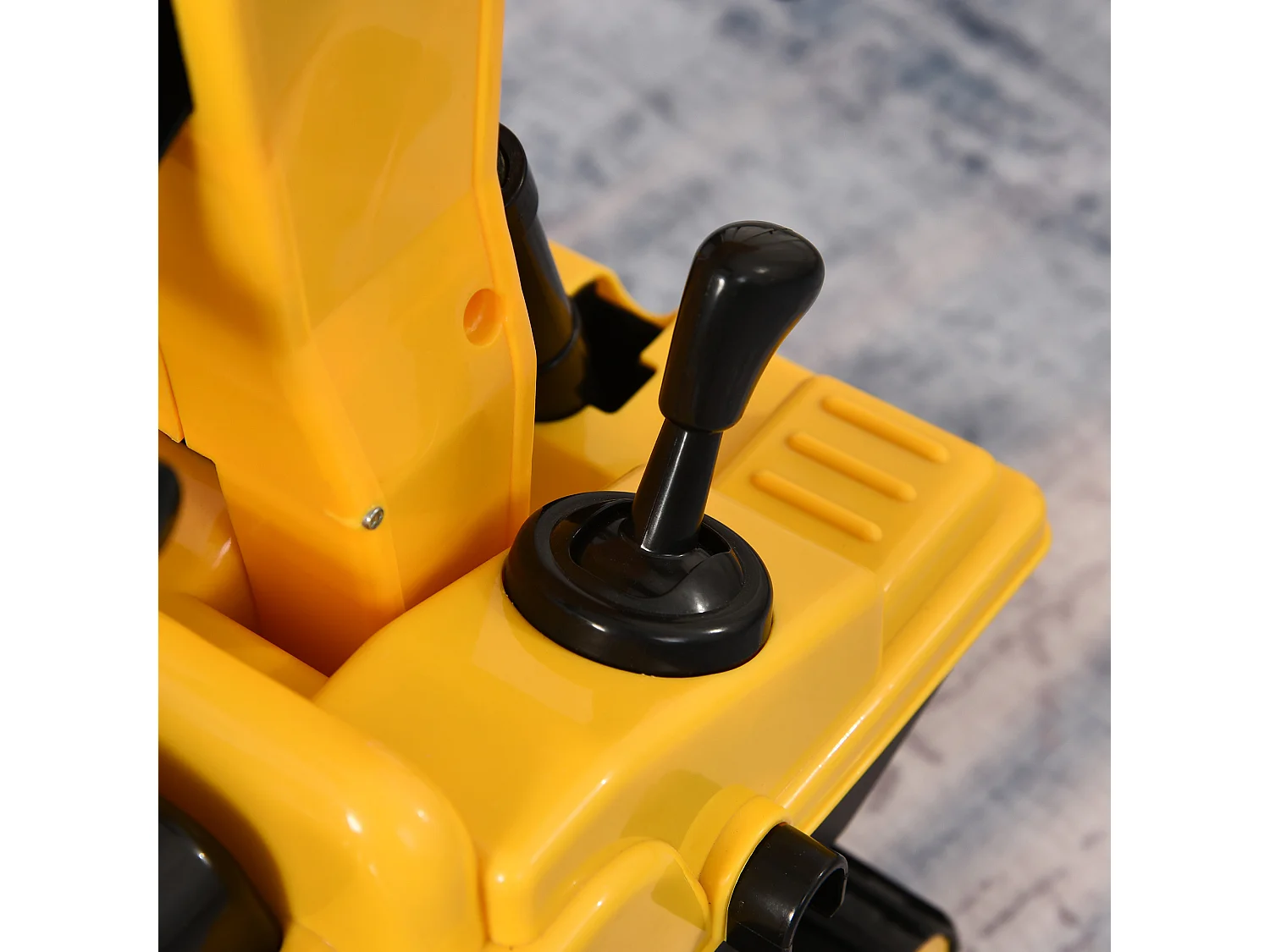 Tractor infantil amarillo 78x24x58.5 cm HOMCOM