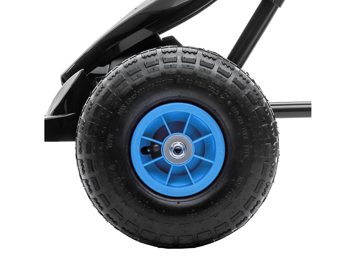 Gokart a pedales azul 121x58x61 cm HOMCOM