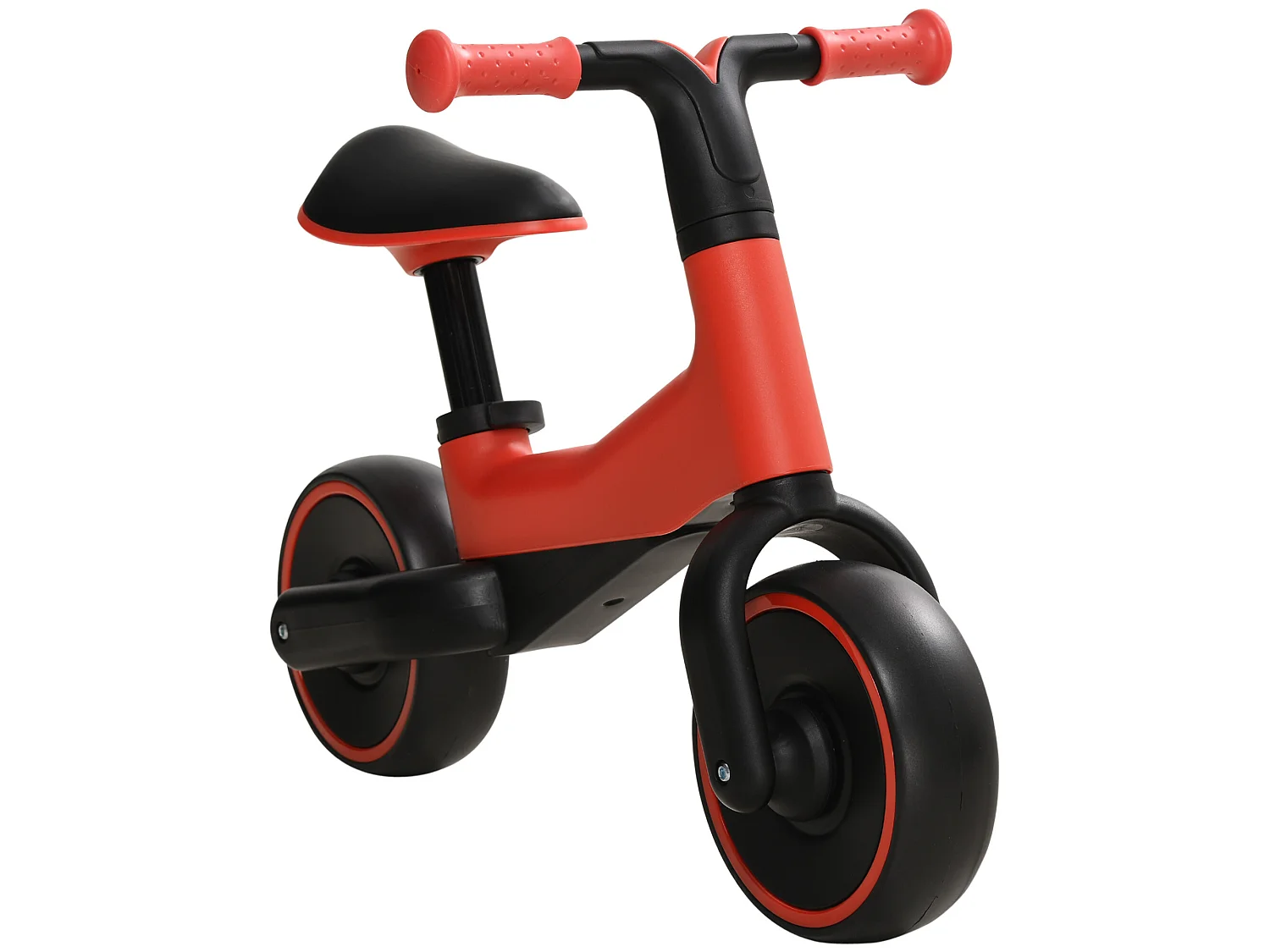 Bicicleta sin pedales rojo 66.5x34x46.5 cm AIYAPLAY