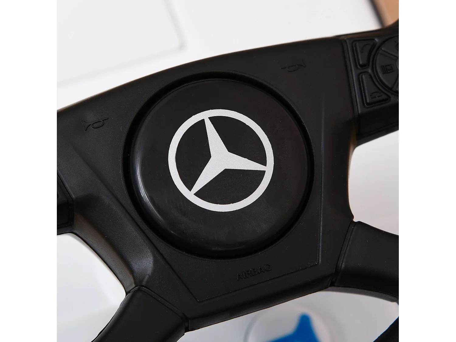 Coche correpasillos infantil blanco 62.5x28.5x45 cm HOMCOM