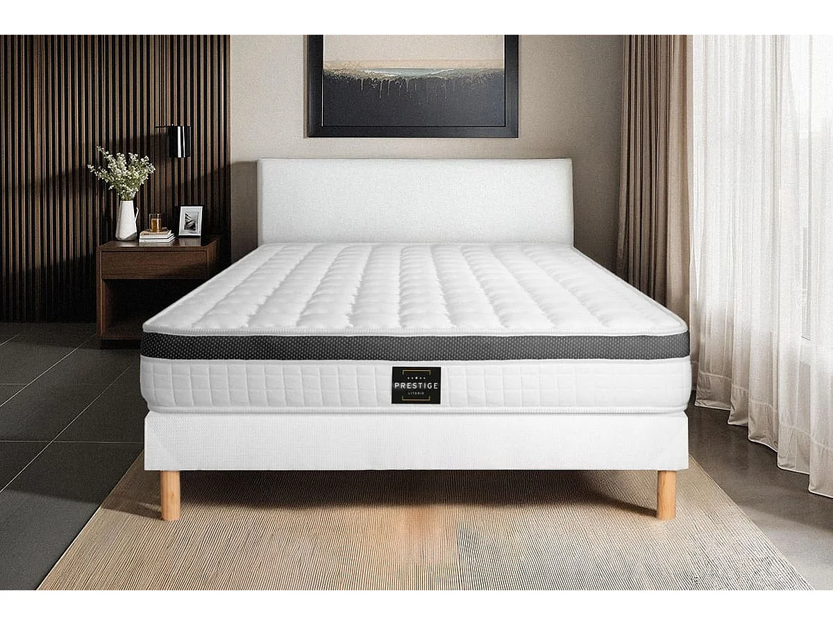 Ensemble Supérieur 90x200 Mémoire de forme 3 zones