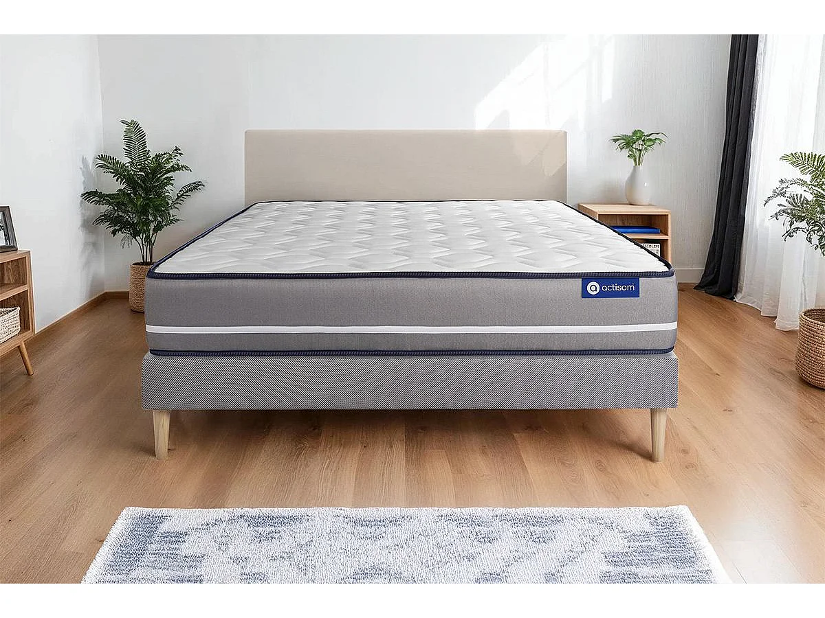 Materac Actiflex pur 200x200cm + zestaw podstawa lózka