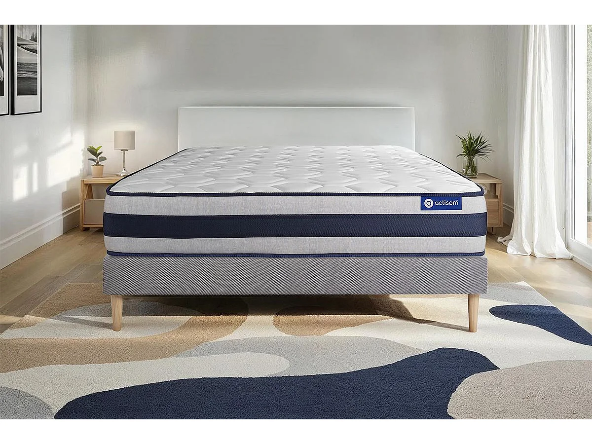Materac Actilatex ergo 90x200cm + zestaw podstawa lózka
