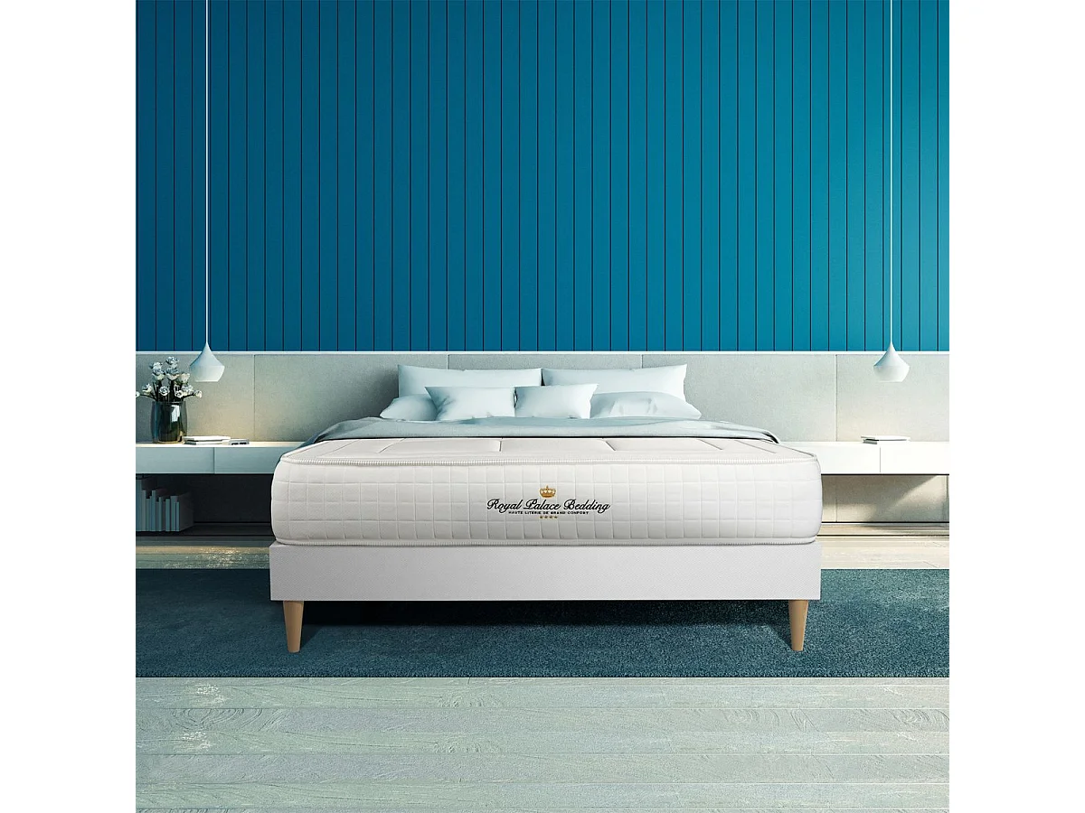 Ensemble matelas à mémoire de forme maxi épaisseur Balmoral 140x190