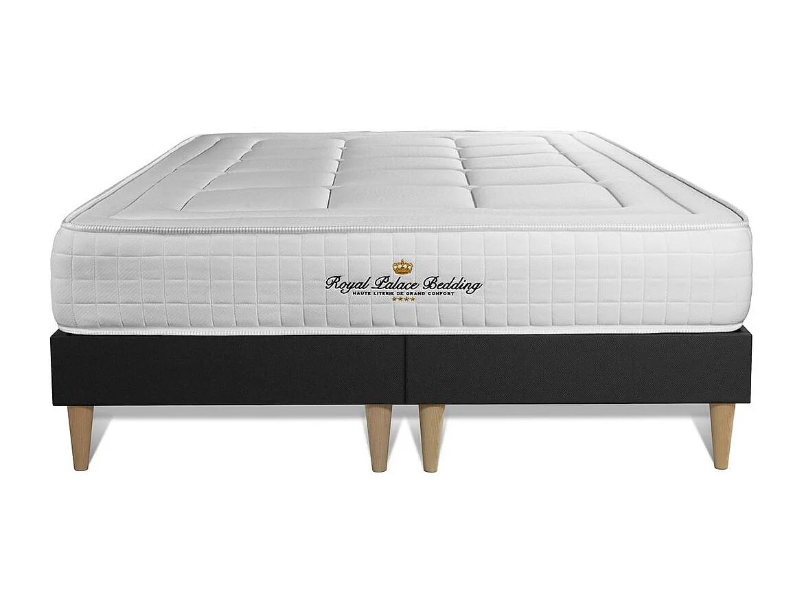 Ensemble matelas à mémoire de forme maxi épaisseur Balmoral 160x200 double sommier