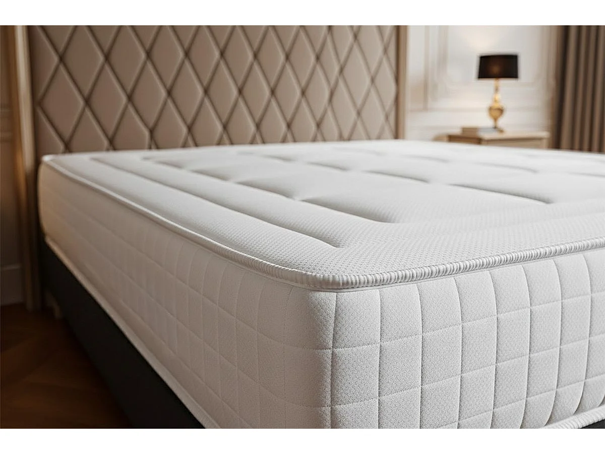 Ensemble matelas à mémoire de forme maxi épaisseur Balmoral 160x200 double sommier