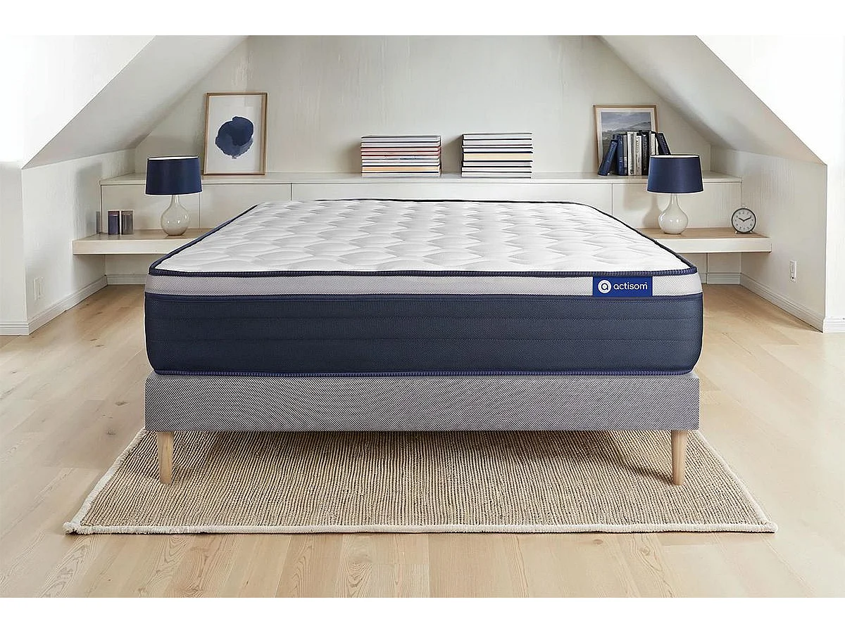 Materac Actimemo max 90x190cm + zestaw podstawa lózka