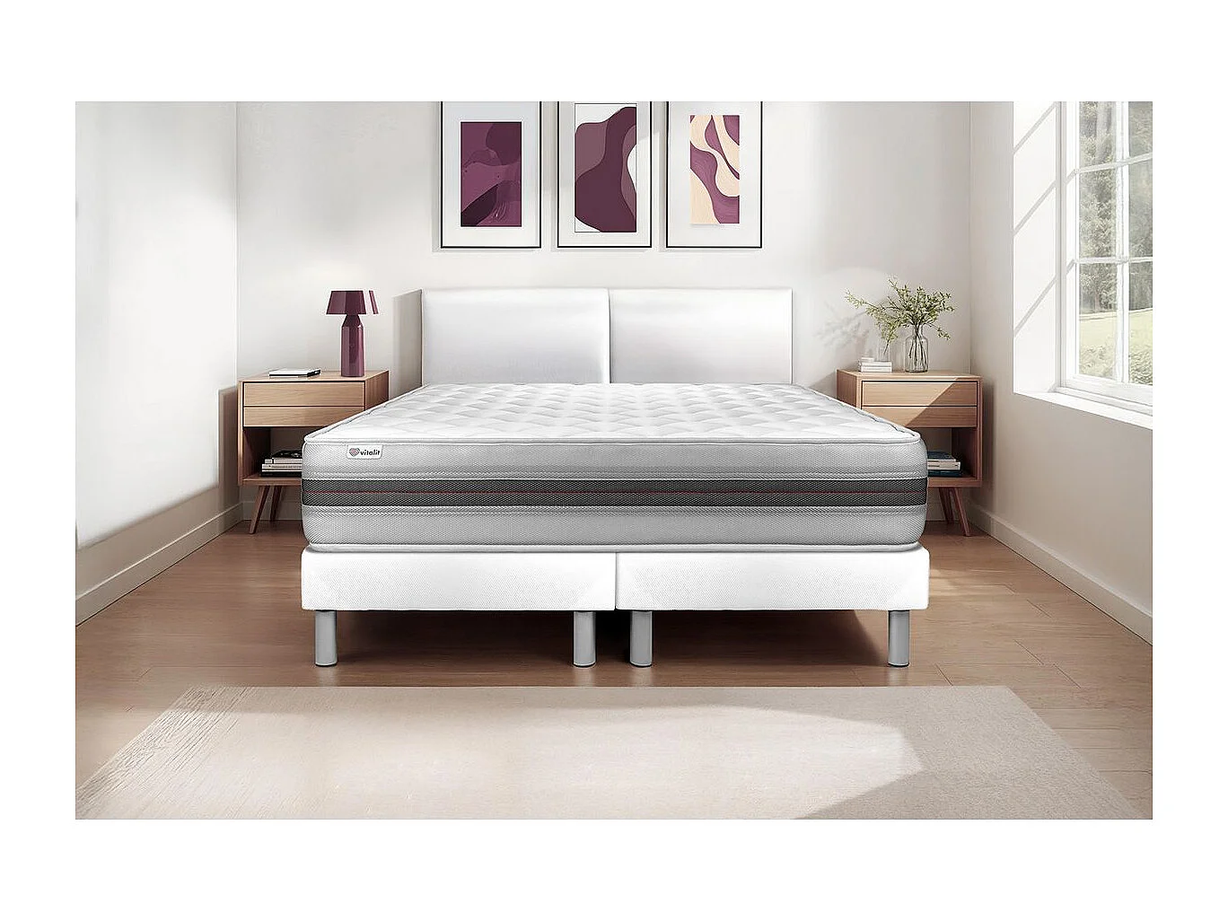 Ensemble VITALMEMO BACK 160 x 200 cm