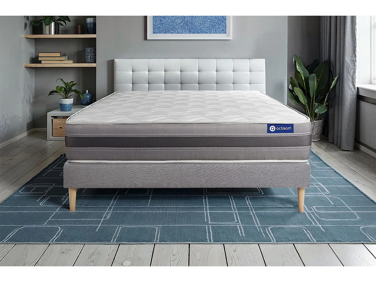 Materac Actimemo relax 200x200cm + zestaw podstawa lózka