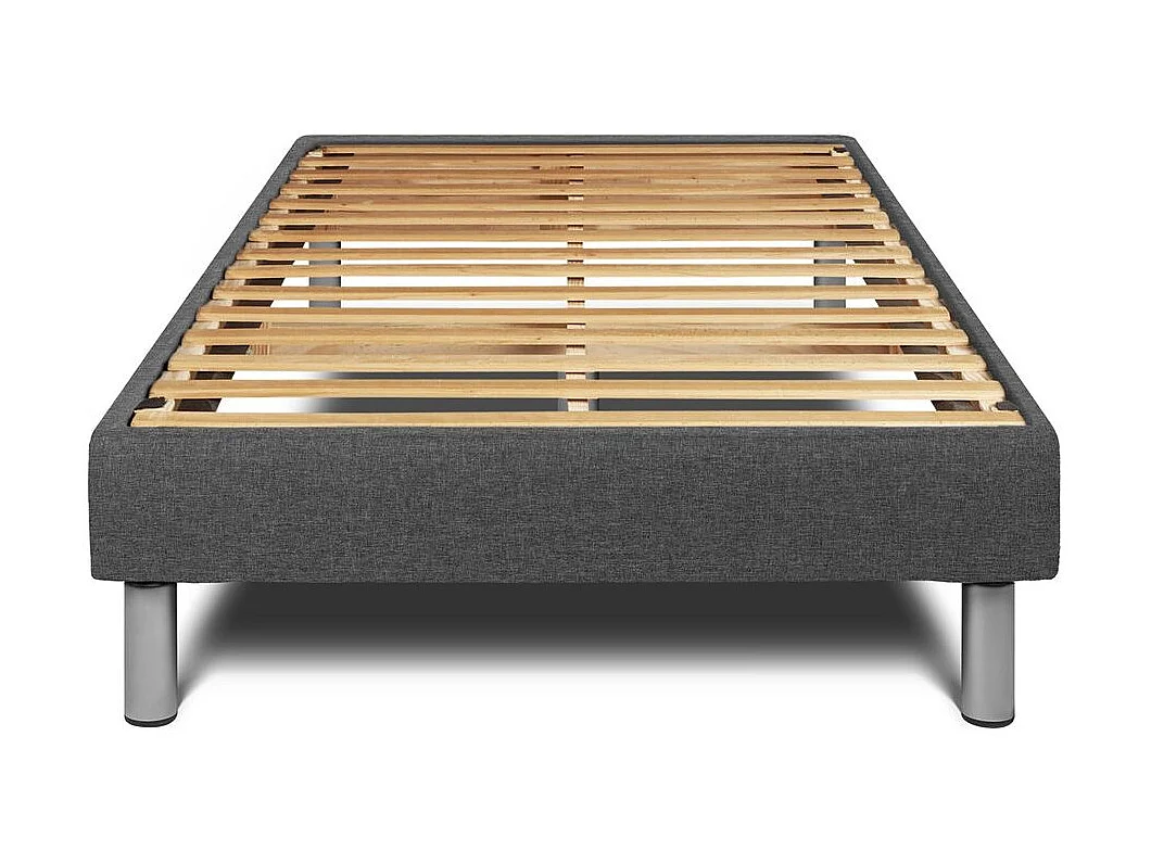 Conjunto VITAL SPRING RECOVER 90 x 190 cm somier Kit gris