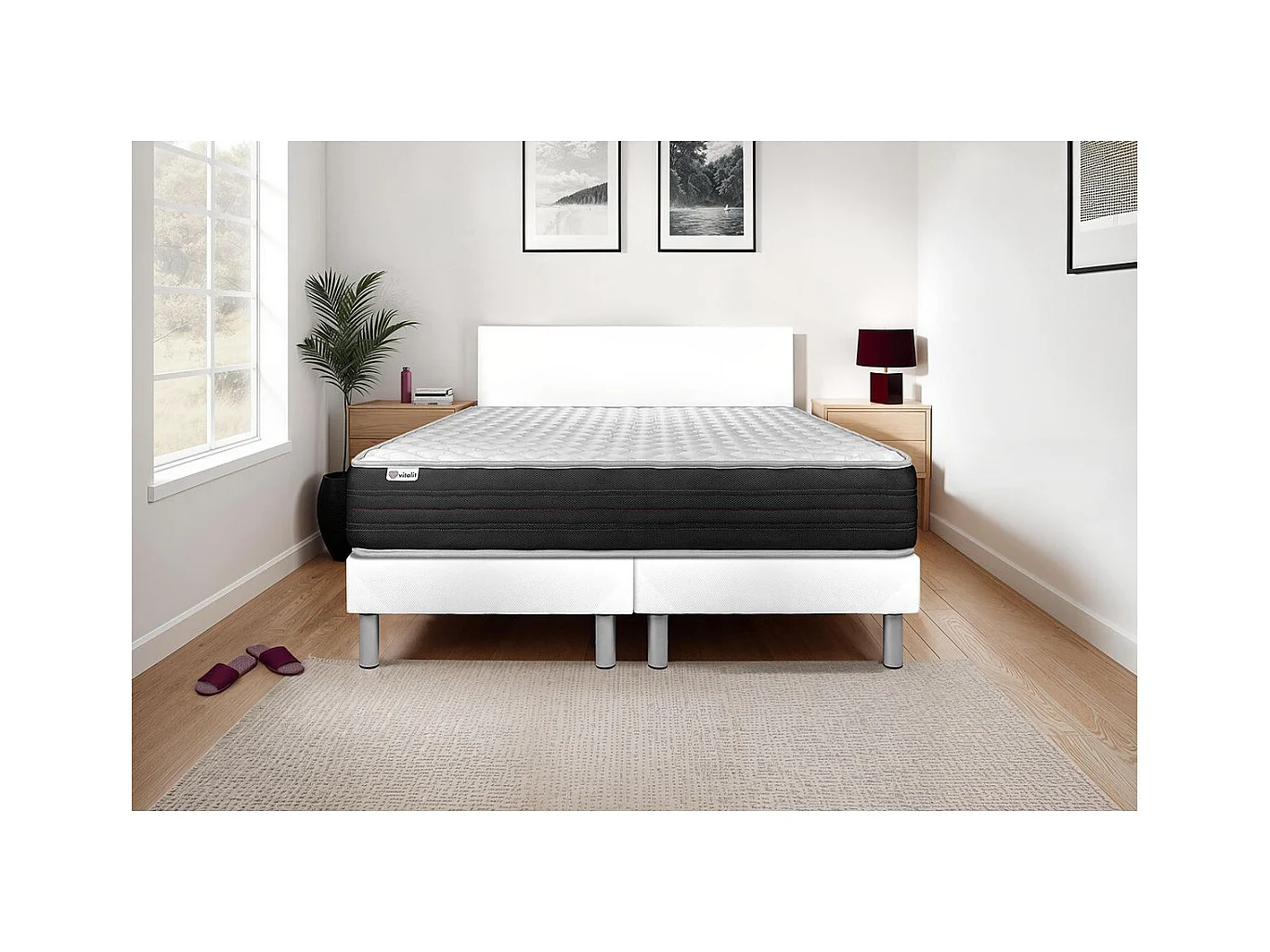 Ensemble VITALMEMO ONE 160 x 200 cm