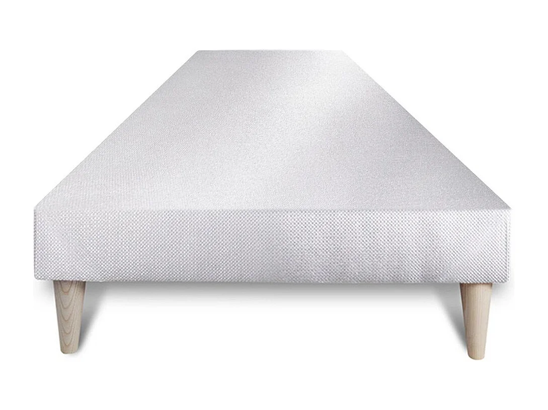 Ensemble sommier + matelas LANCASTER ressorts ensachés et mémoire de forme 90x190