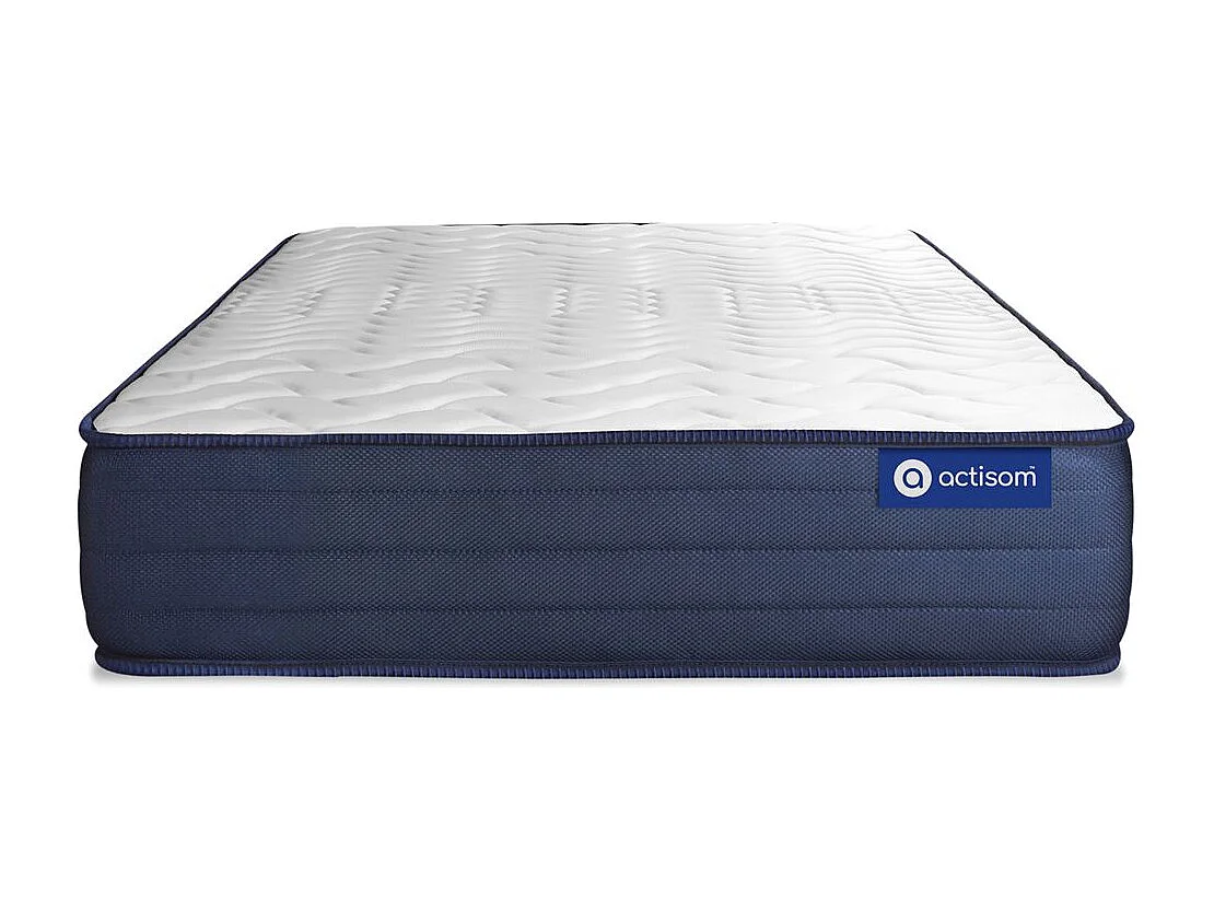 Lattenbodem en Actimemo life matras 90x200cm , matrasdikte : 22 cm , traagschuim , zeer stevig, 5 comfortzones