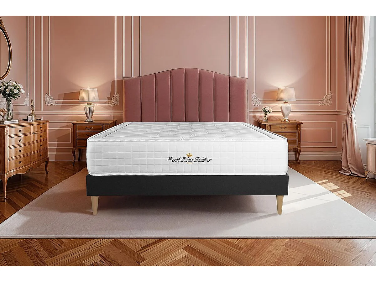 Ensemble Matelas à mémoire de forme maxi épaisseur Buckingham 90x200