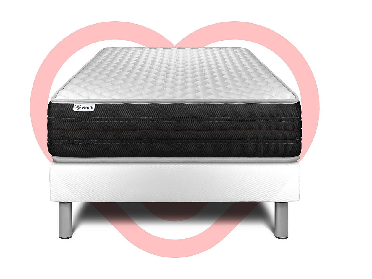 Matras en onderstel 90x190 cm - Vitalmemo One