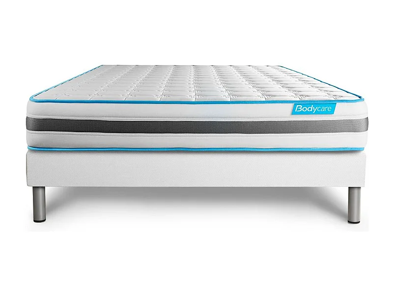 Ensemble BODYZONE 160x200 Ressorts ensachés 3 zones Ultra épaisseur