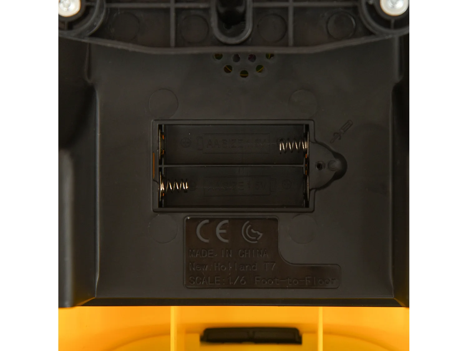 Tractor con remolque infantil amarillo 91x29x44 cm HOMCOM