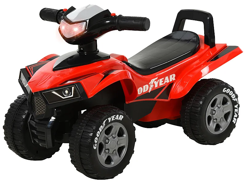 Quad infantil rojo 60x31x42cm HOMCOM