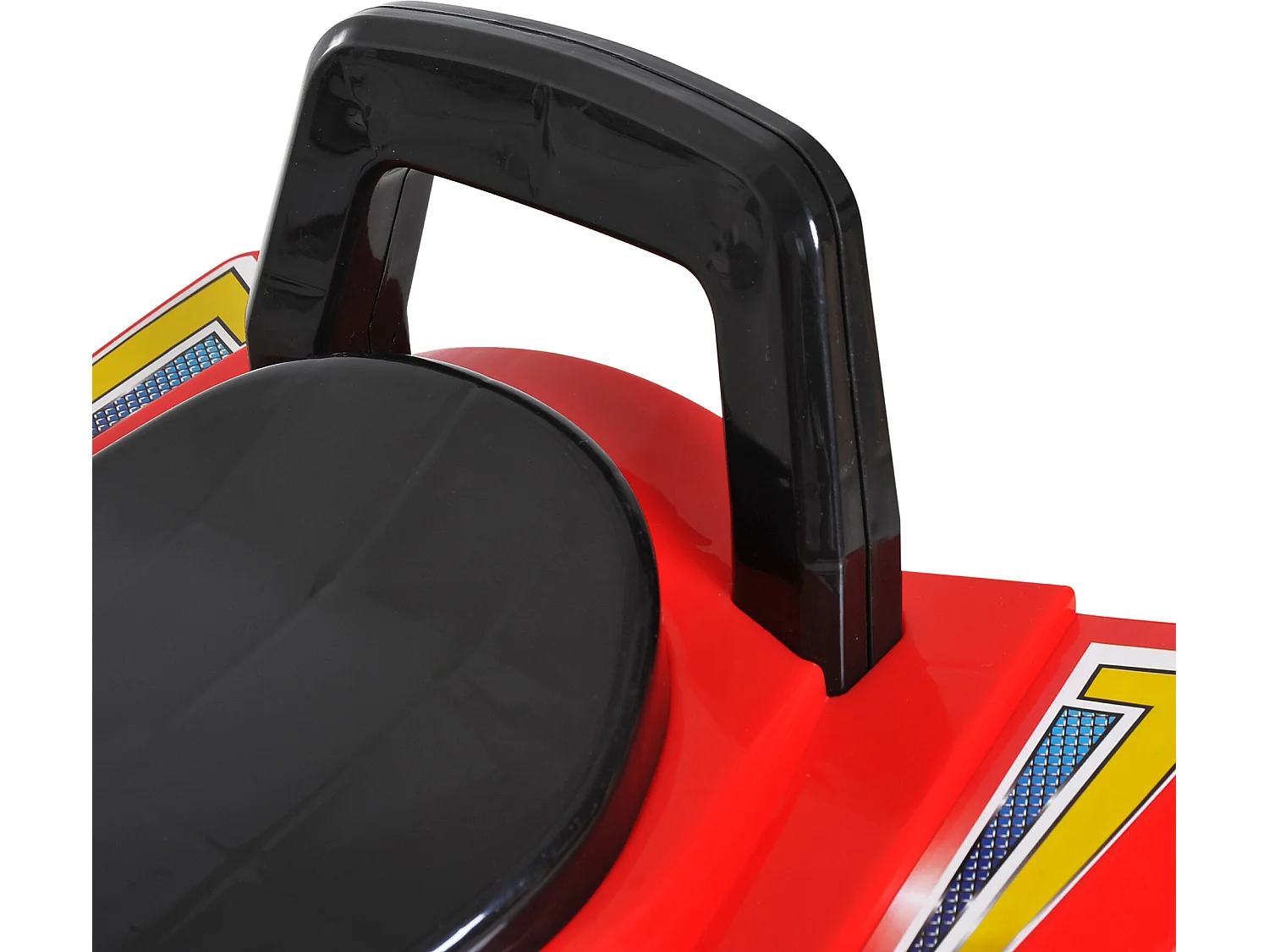 Quad correpasillos infantil rojo 60x38x42 cm HOMCOM