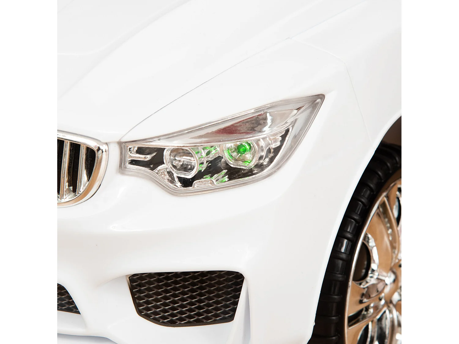 Coche correpasillos para niños blanco 63.5x28x36 cm HOMCOM