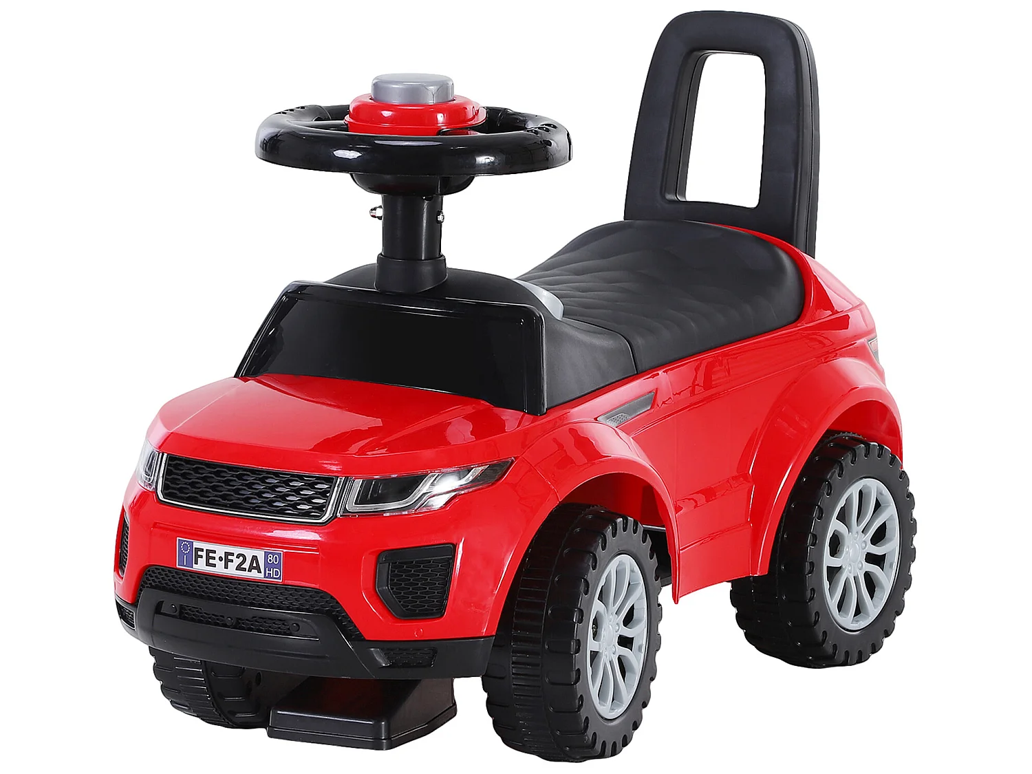 Quad correpasillos para niño rojo 62x28x41,5cm HOMCOM