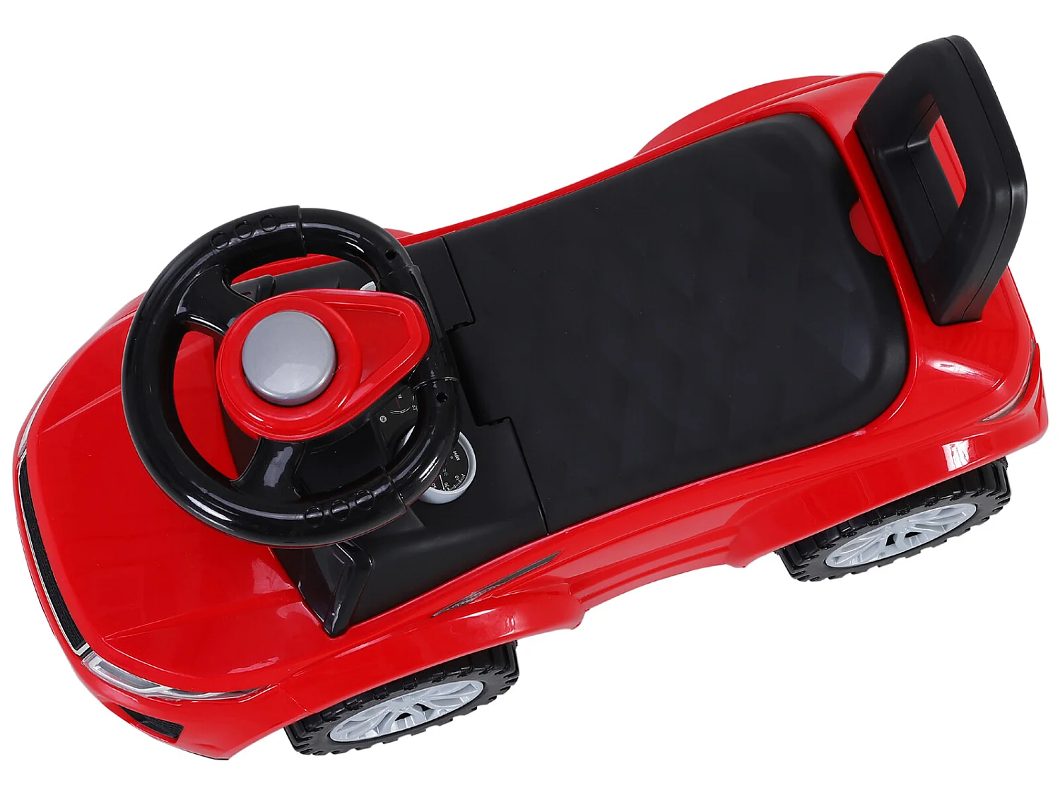 Quad correpasillos para niño rojo 62x28x41,5cm HOMCOM